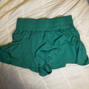 Green Women's Shorts